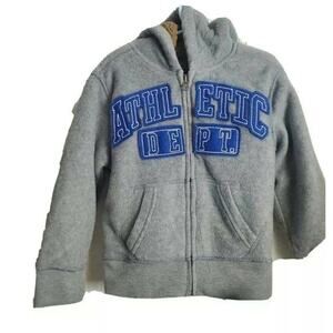 Childrens Place Hooded vintage inspired sportwear Xs size 4T Gray